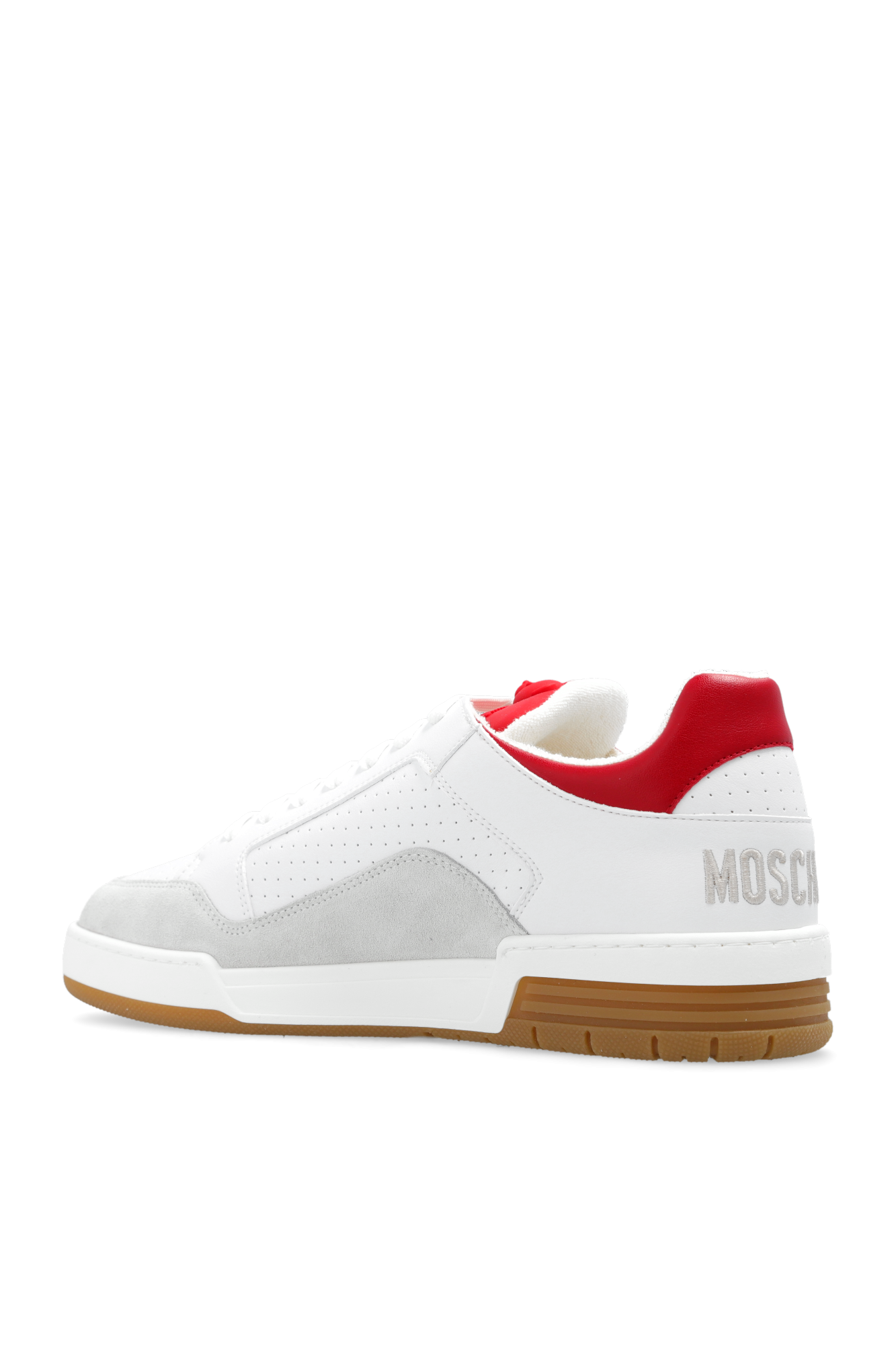 Moschino shoes mens store red